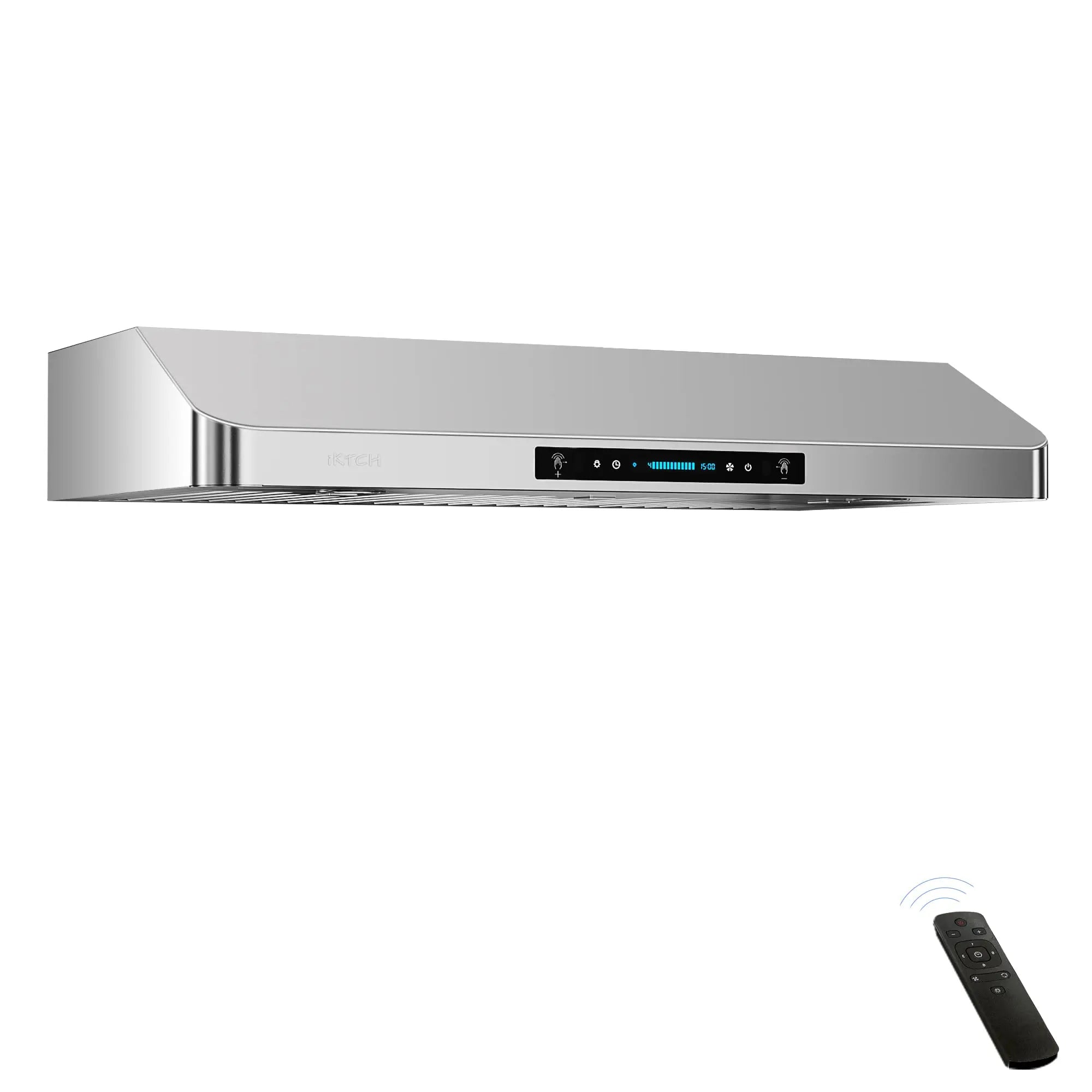  IKTCH 30 inch Built-in/Insert Range Hood 900 CFM,  Ducted/Ductless Convertible Duct, Stainless Steel Kitchen Vent Hood with 4  Speed Gesture Sensing&Touch Control Panel(IKB01-30) : Appliances