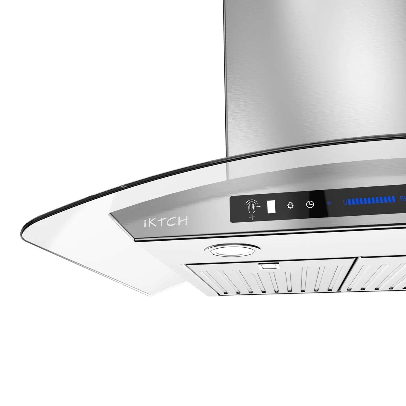 IKTCH Wall Mount Range Hoods 900 CFM Ductless Kitchen Vent Hoods IKP03